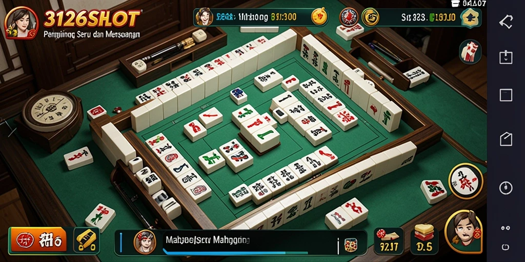 Gameplay Mahjong yang memukau dan penuh tantangan di 3126SLOT.