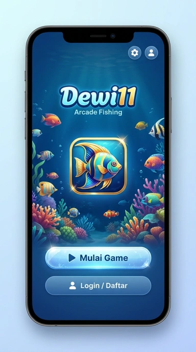 Pengguna sedang menjelajahi katalog aplikasi di dewi11.